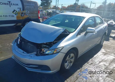 2015 Honda Civic Lx from USA, damaged, VIN 19XFB2F56FE076776